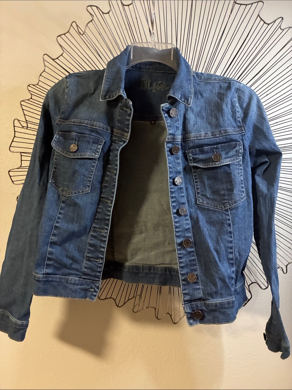 KUT from the Kloth Jean Jacket Denim Blue Suze S